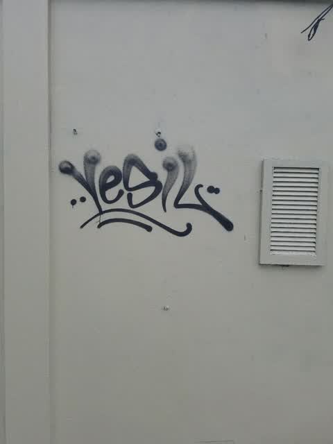 Graffiti, a report photo