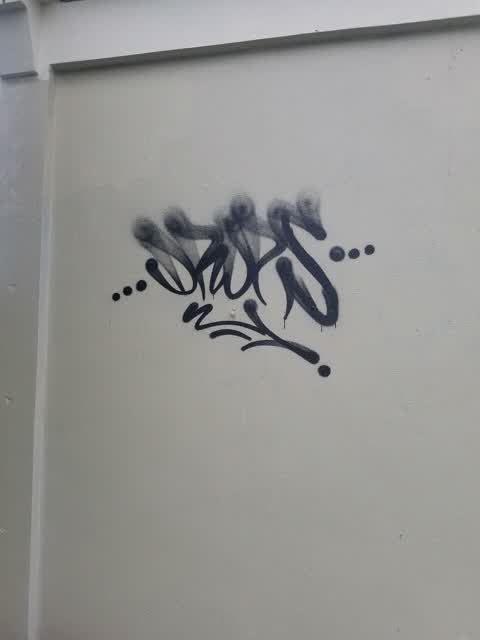 Graffiti, a report photo