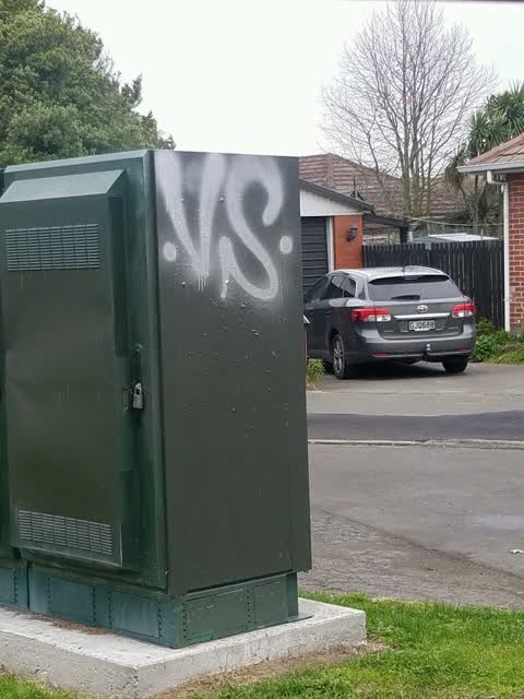 Graffiti, a report photo