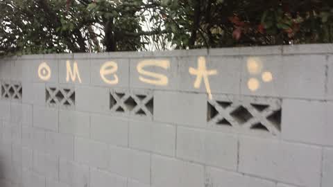 Graffiti, a report photo