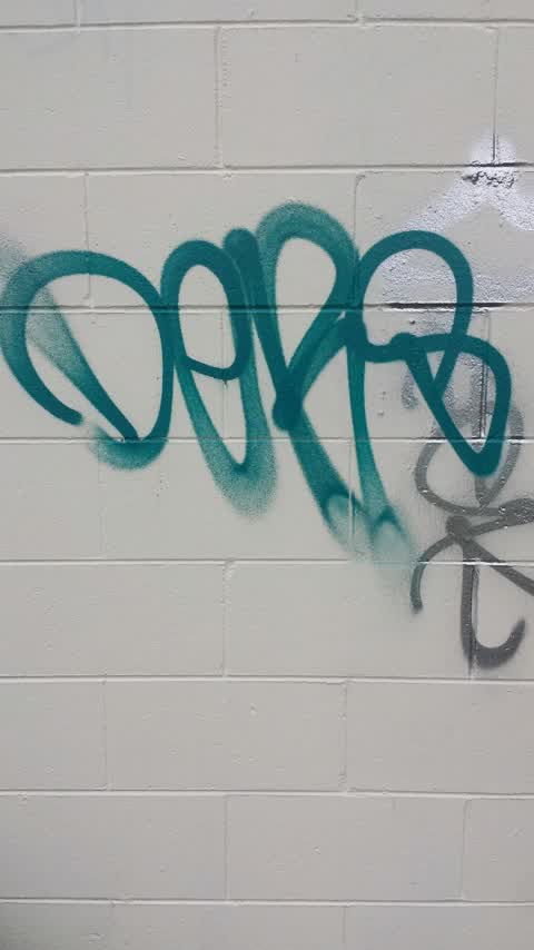 Graffiti, a report photo
