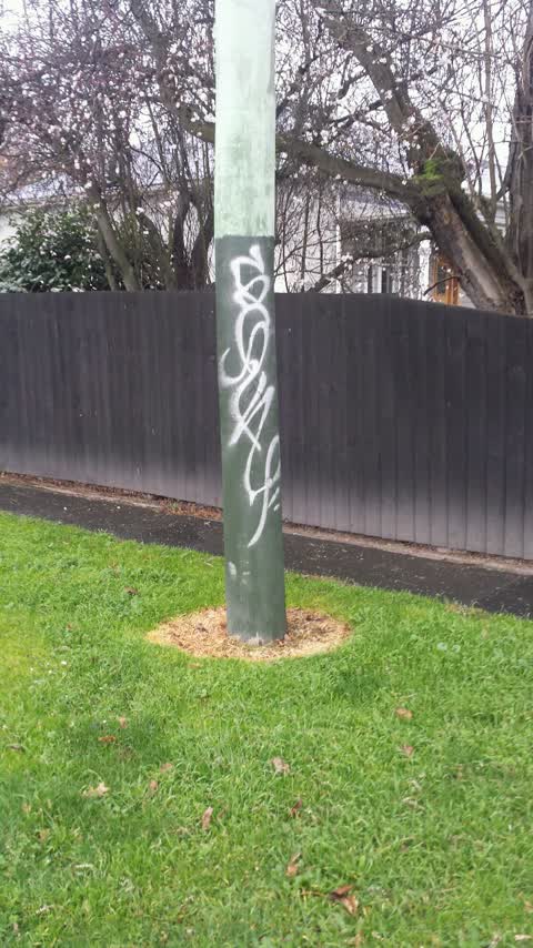 Graffiti, a report photo