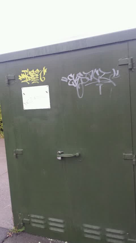 Graffiti, a report photo