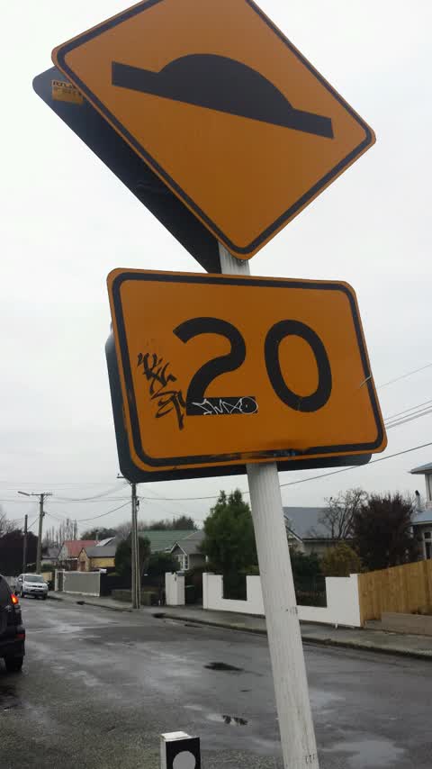 Graffiti, a report photo