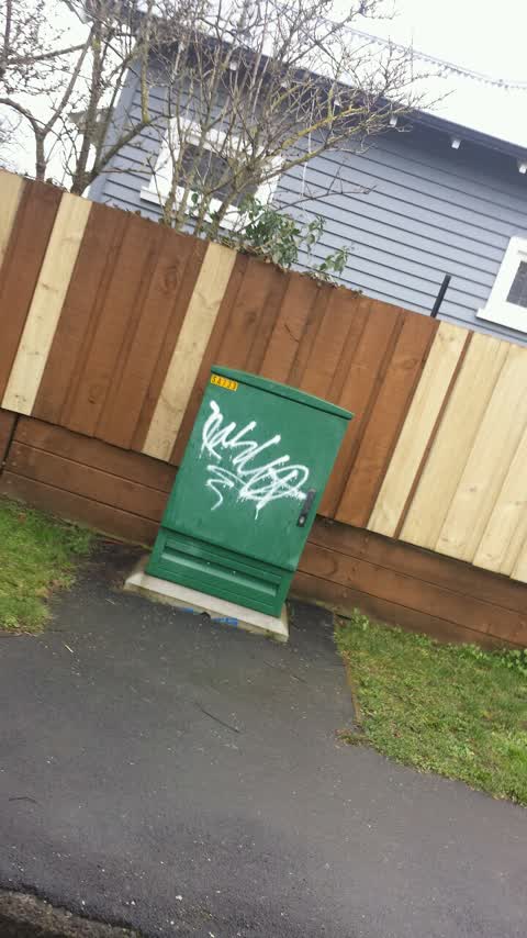 Graffiti, a report photo