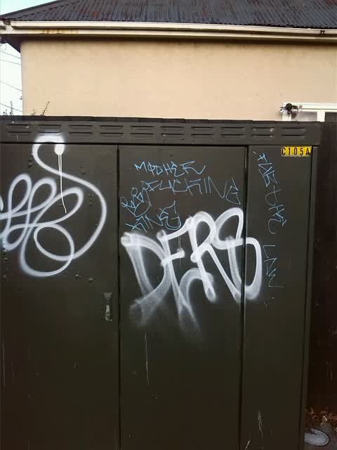 Graffiti, a report photo