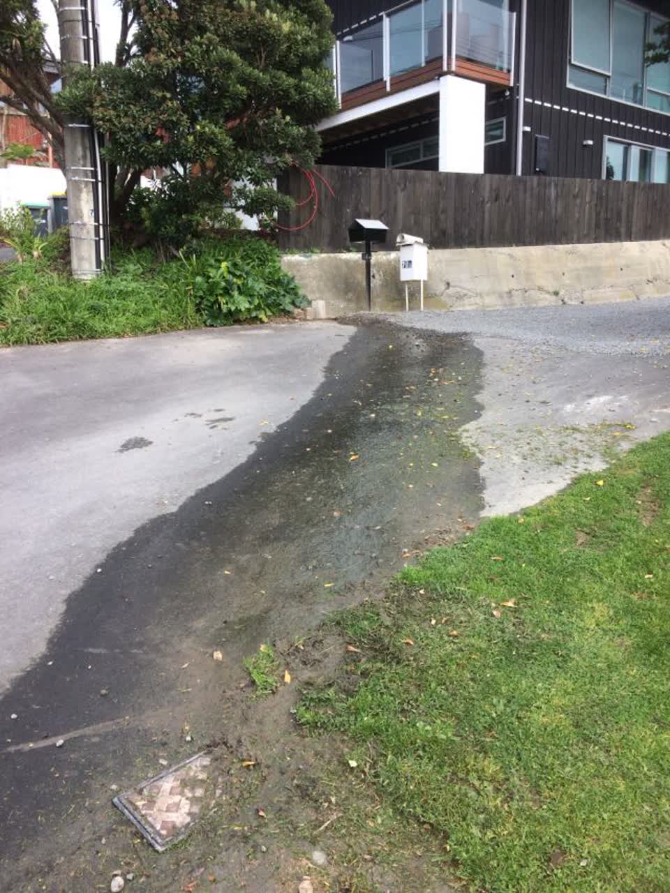 The photograph attached to this water supply report