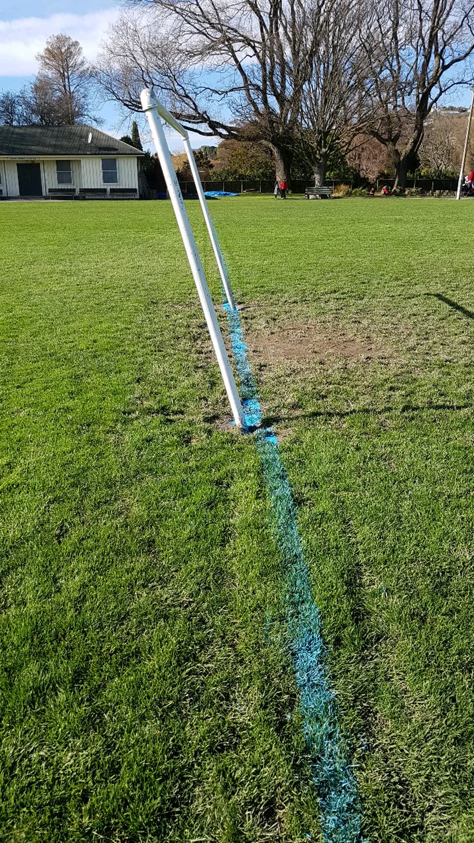 The photograph attached to this parks report