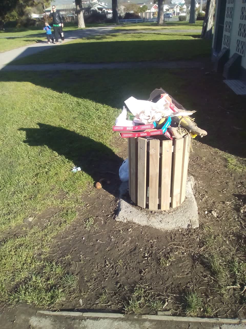 The photograph attached to this parks report