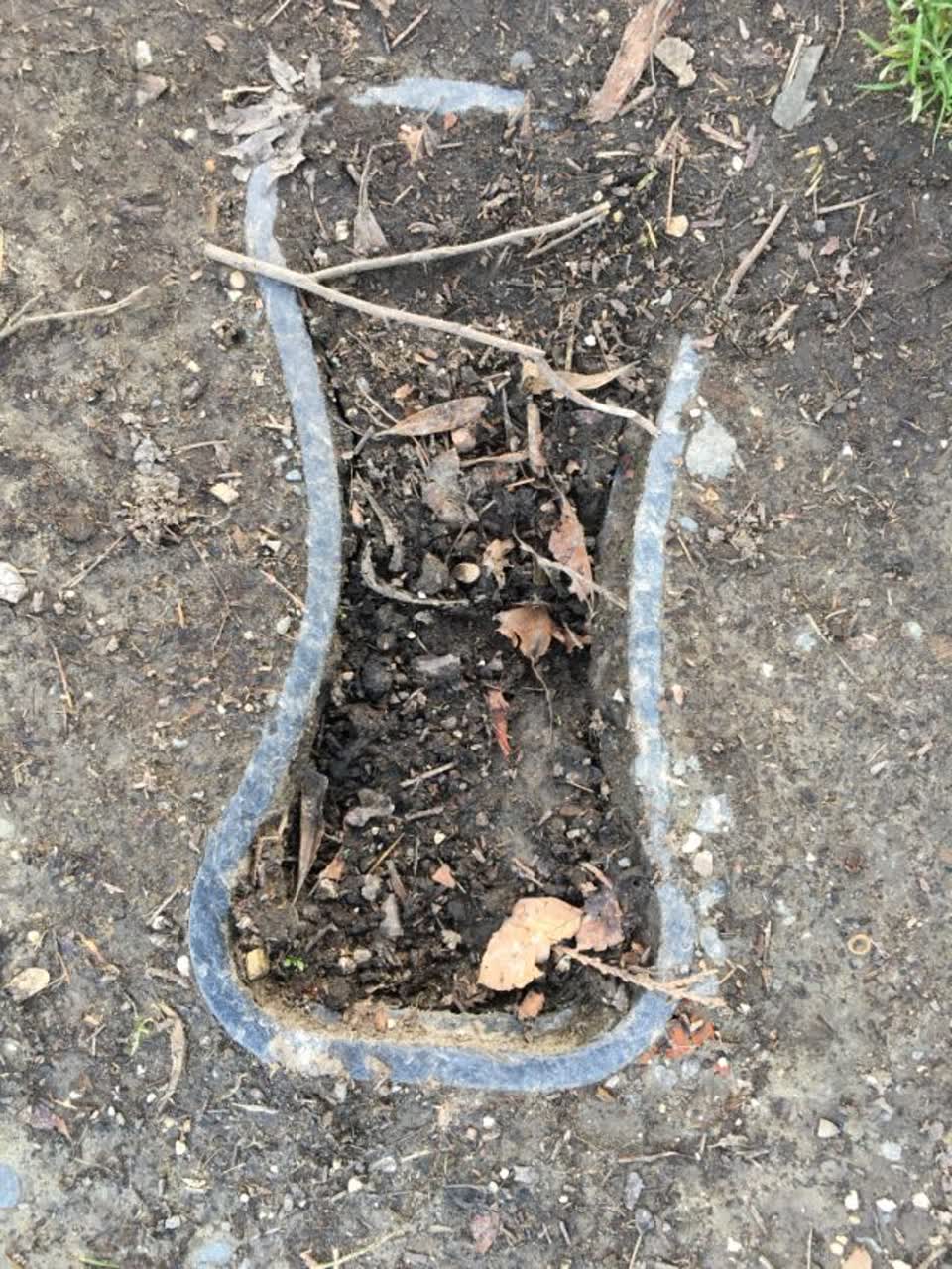 The photograph attached to this water supply report