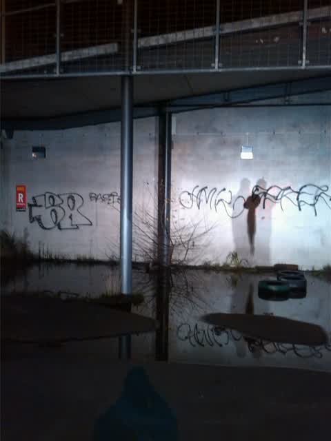 Graffiti, a report photo