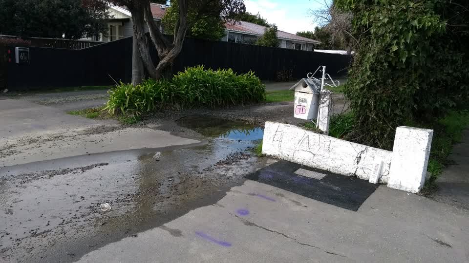 The photograph attached to this wastewater/stormwater report