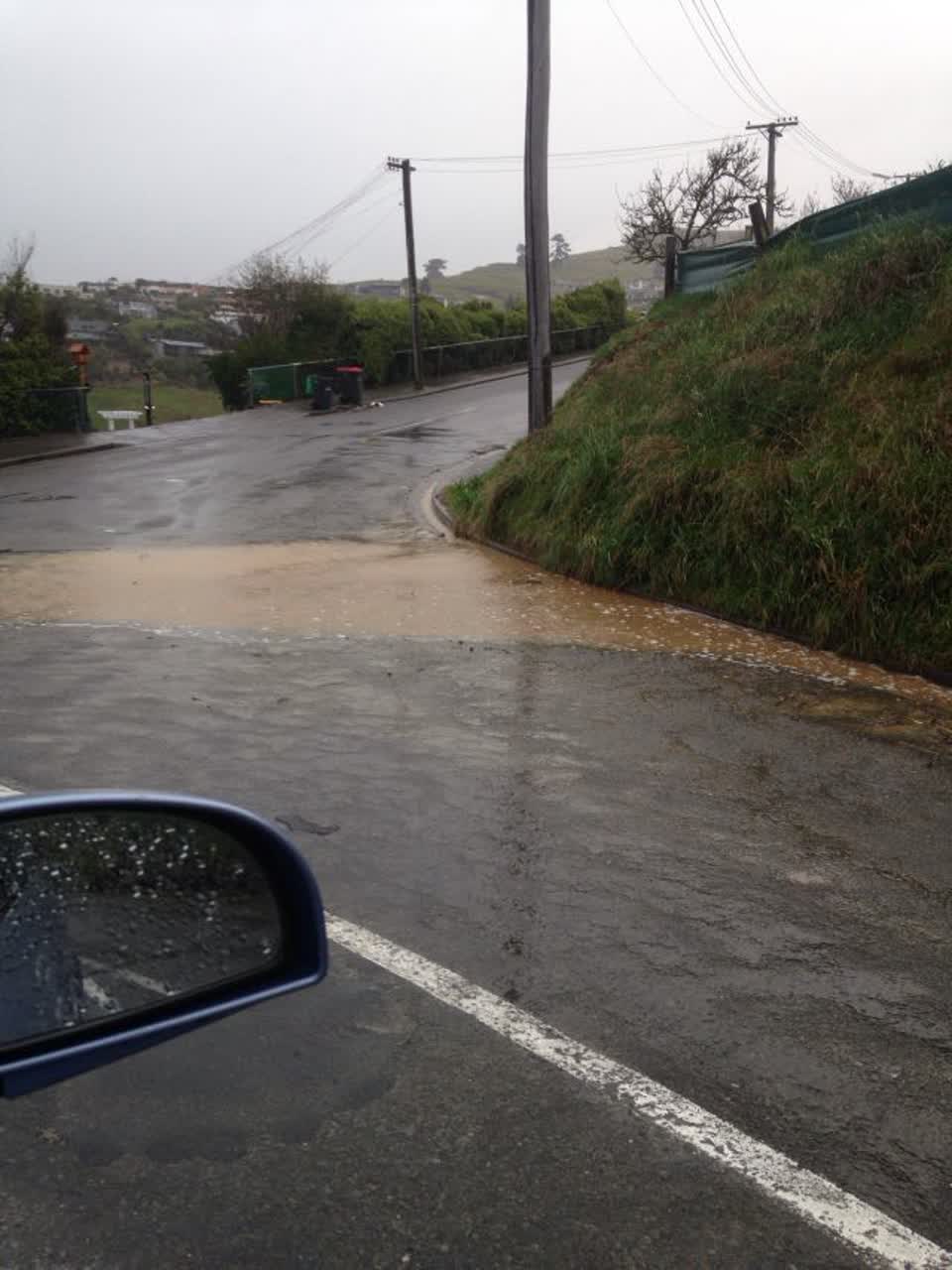 The photograph attached to this wastewater/stormwater report
