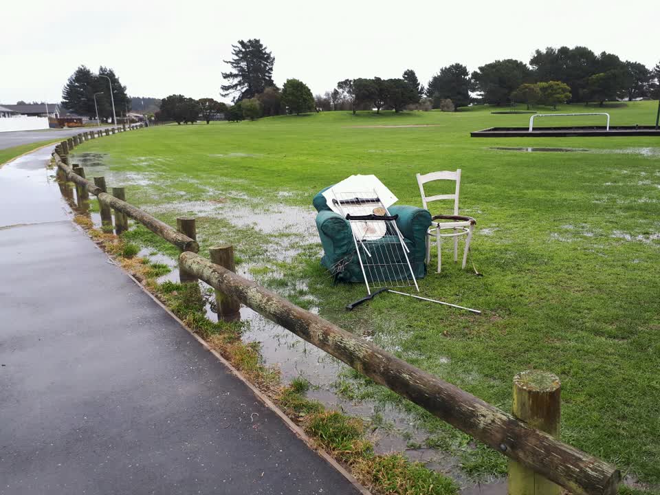 The photograph attached to this parks report