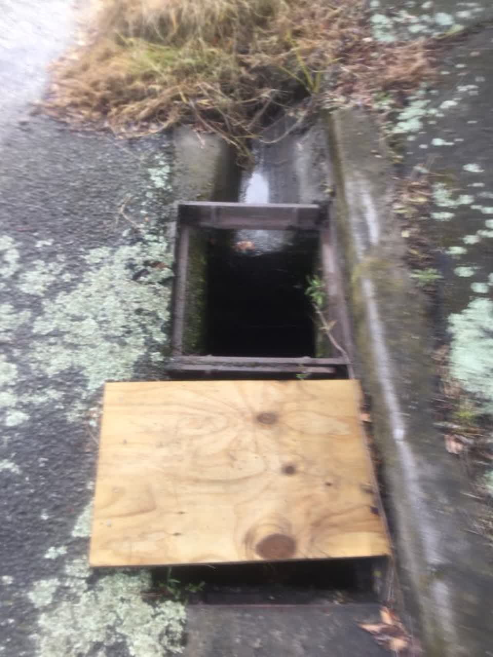 The photograph attached to this wastewater/stormwater report