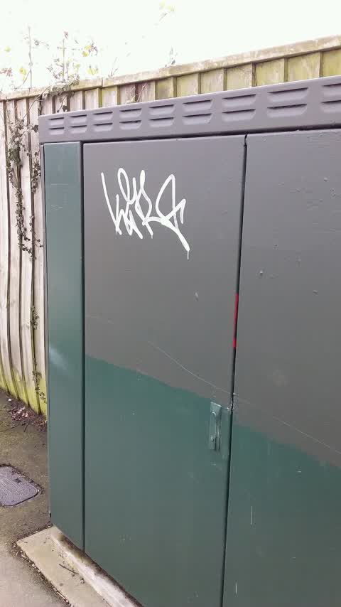 Graffiti, a report photo