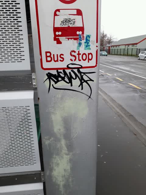 Graffiti, a report photo