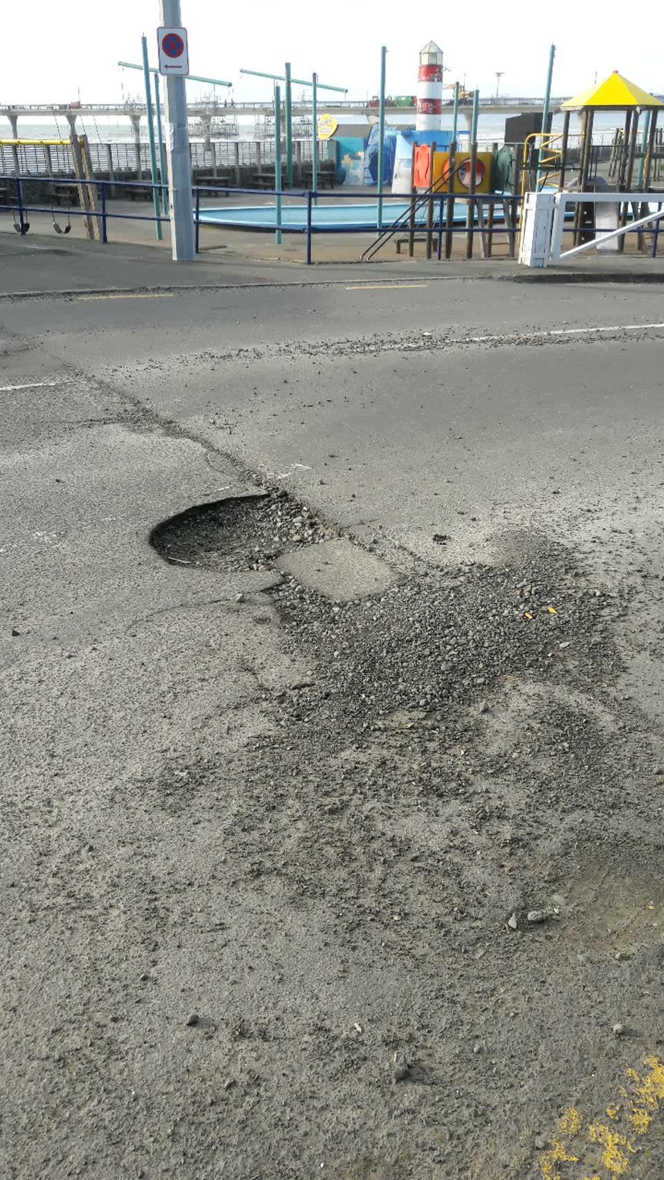 The photograph attached to this parks report