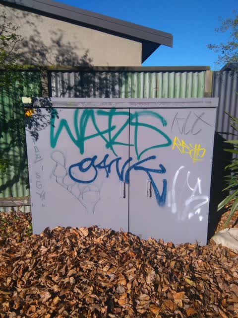 Graffiti, a report photo