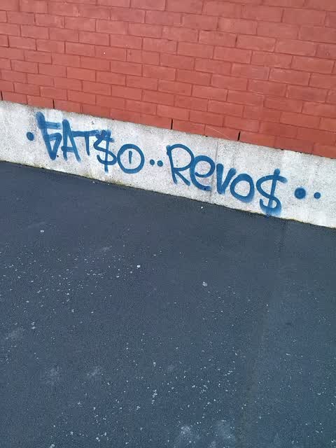 Graffiti, a report photo