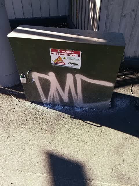 Graffiti, a report photo