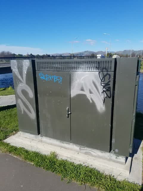 Graffiti, a report photo