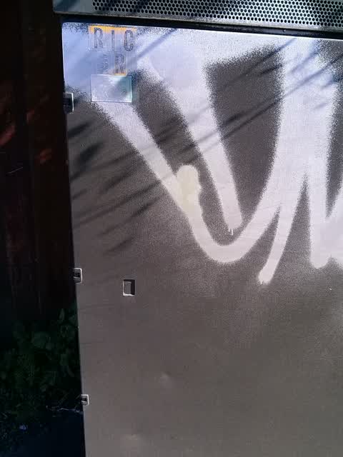 Graffiti, a report photo