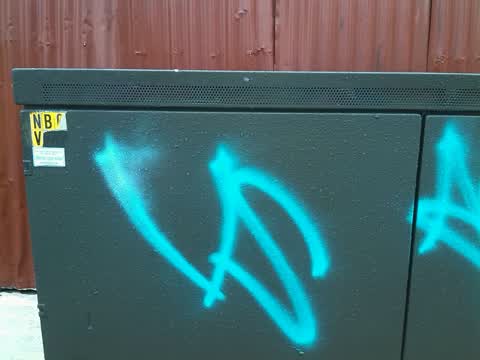 Graffiti, a report photo