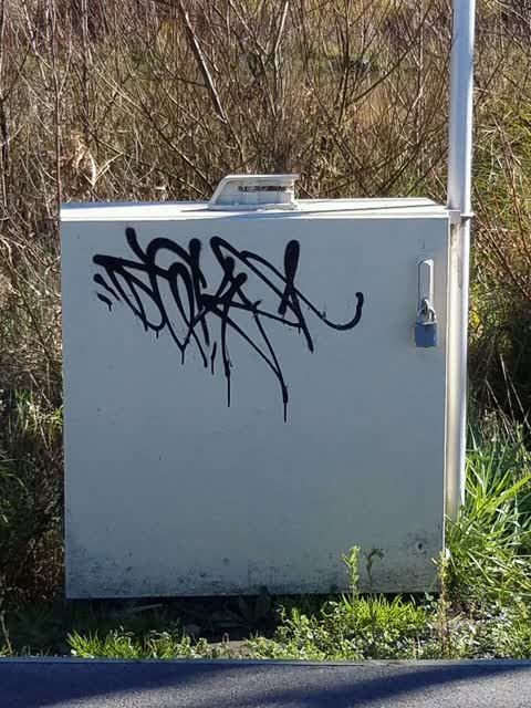 Graffiti, a report photo