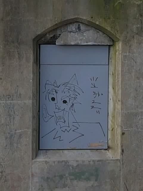 Graffiti, a report photo