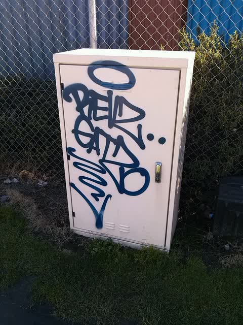 Graffiti, a report photo