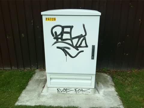 Graffiti, a report photo