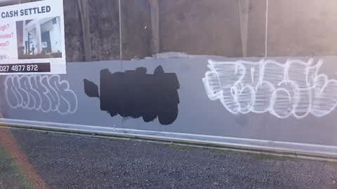 Graffiti, a report photo