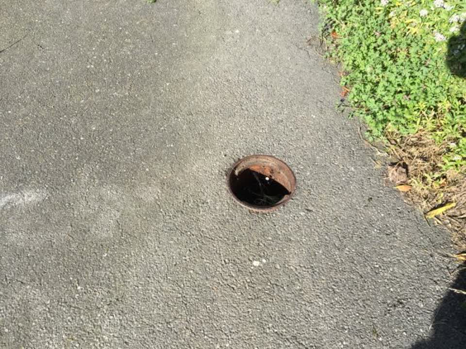 The photograph attached to this water supply report