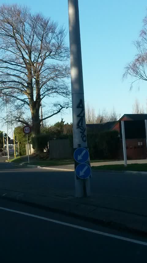 Graffiti, a report photo