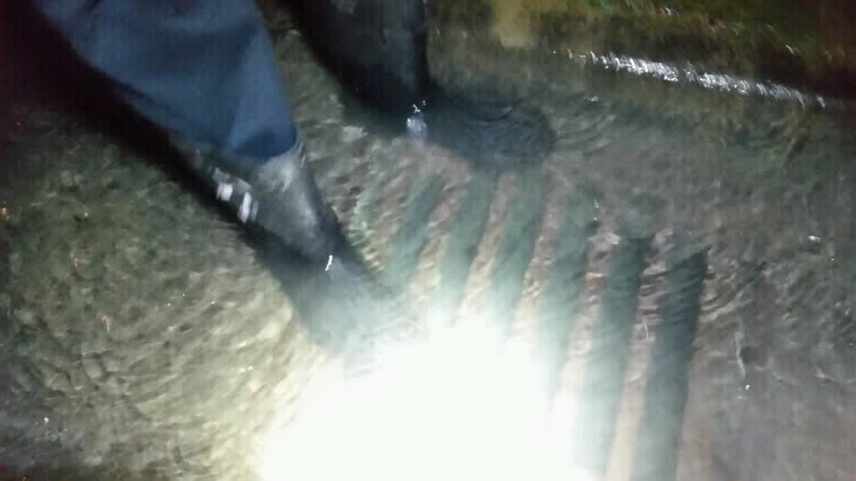 The photograph attached to this wastewater/stormwater report