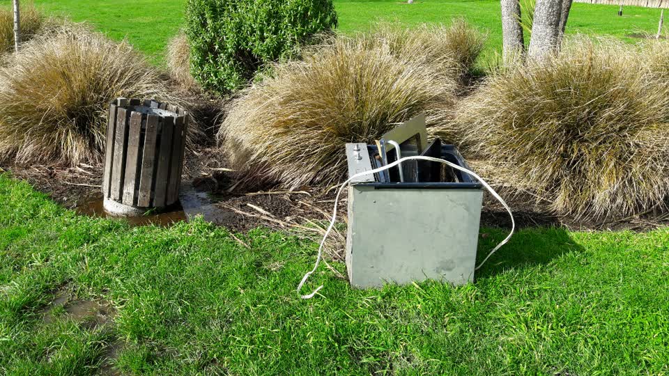 The photograph attached to this parks report
