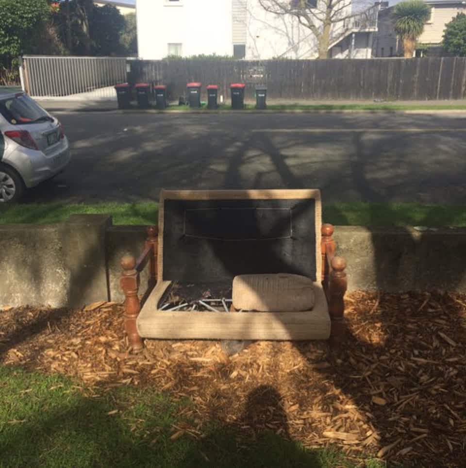 The photograph attached to this parks report