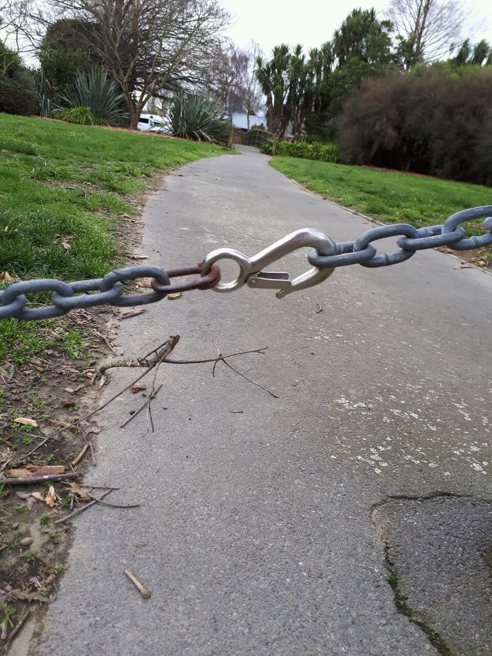 The photograph attached to this parks report