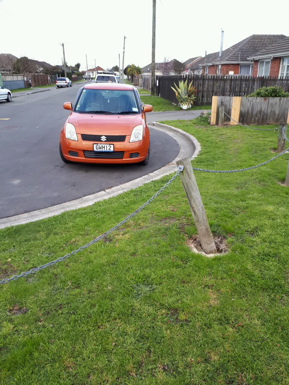 The photograph attached to this parks report