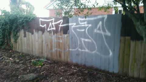 Graffiti — a report photo
