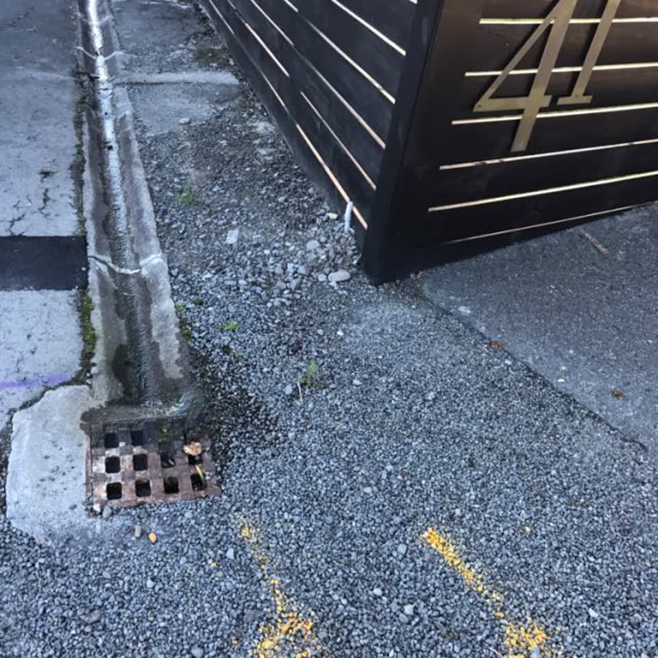 The photograph attached to this water supply report