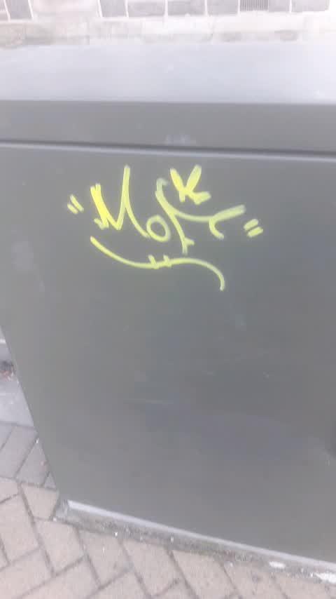 Graffiti, a report photo