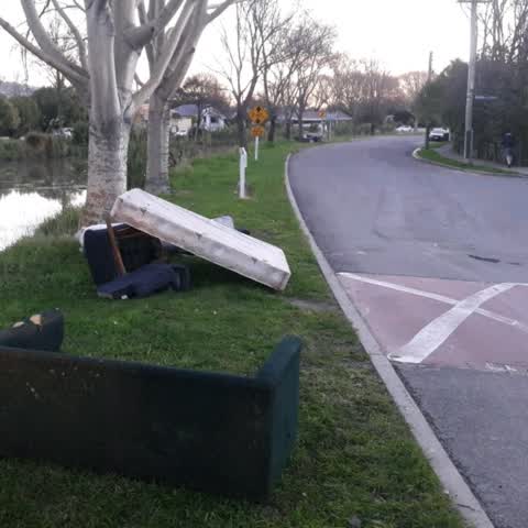 Rubbish/Recycling — a report photo
