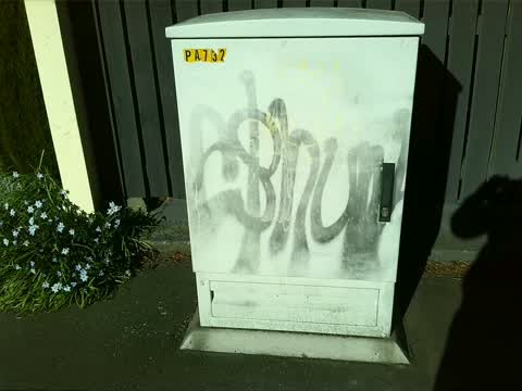 Graffiti, a report photo
