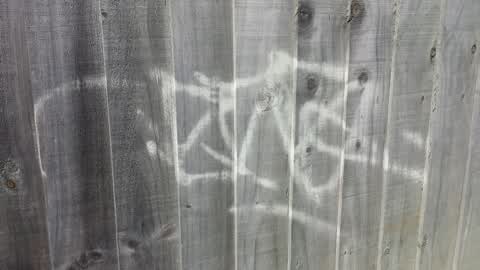 Graffiti, a report photo