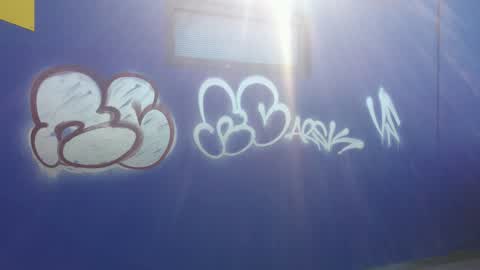 Graffiti, a report photo
