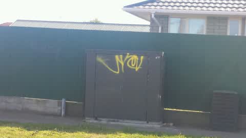 Graffiti, a report photo