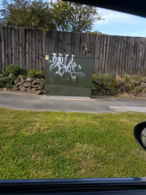 Graffiti, a report photo
