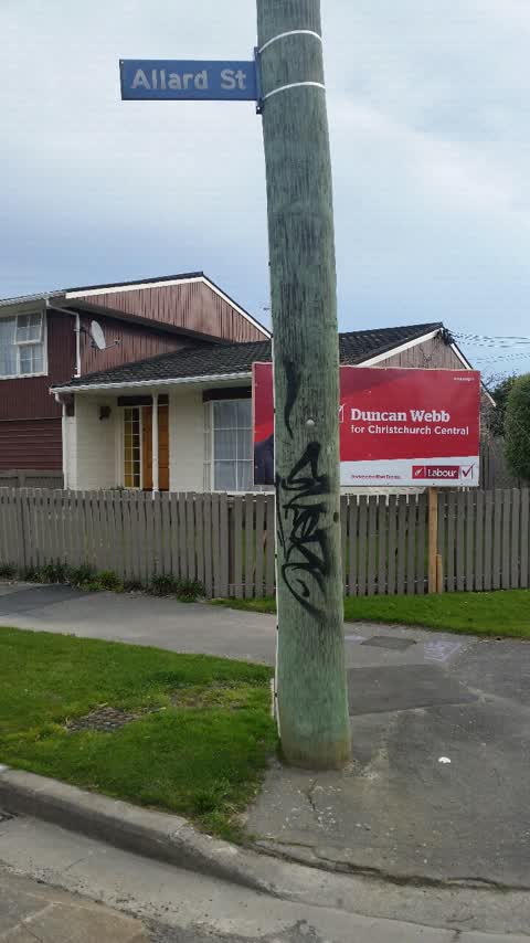 Graffiti — a report photo